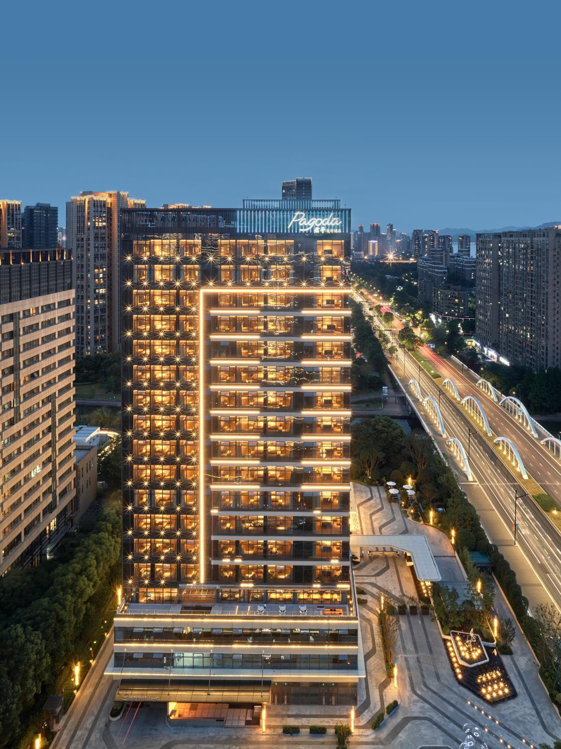 Pagoda Hotel Hangzhou Binjiang 외부 사진